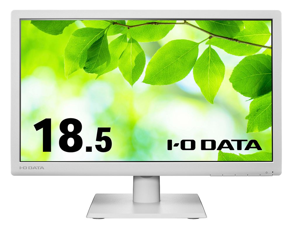 アイ・オー・データ機器I-O DATA 液晶ディスプレイ(18.5型/ADS/FWXGA 1366×768/60Hz/4ms/HDMI/D-sub/VESA/5年保証)(ホワイト) LCDAH19