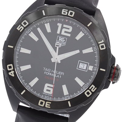 タグホイヤー TAG HEUER WAZ2115 フォーミュラ1 キャリバー5 デイト 自動巻き メンズ 保証書付き_967961【中古】 93,335円