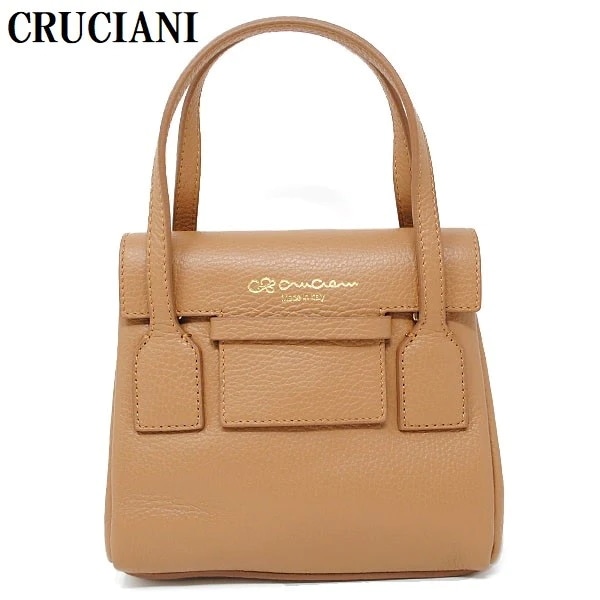 AD13.330 VAR.57 CAPPUCCINO 2way ハンドバッグ ショルダーバッグ トートバッグ ライトブラウン