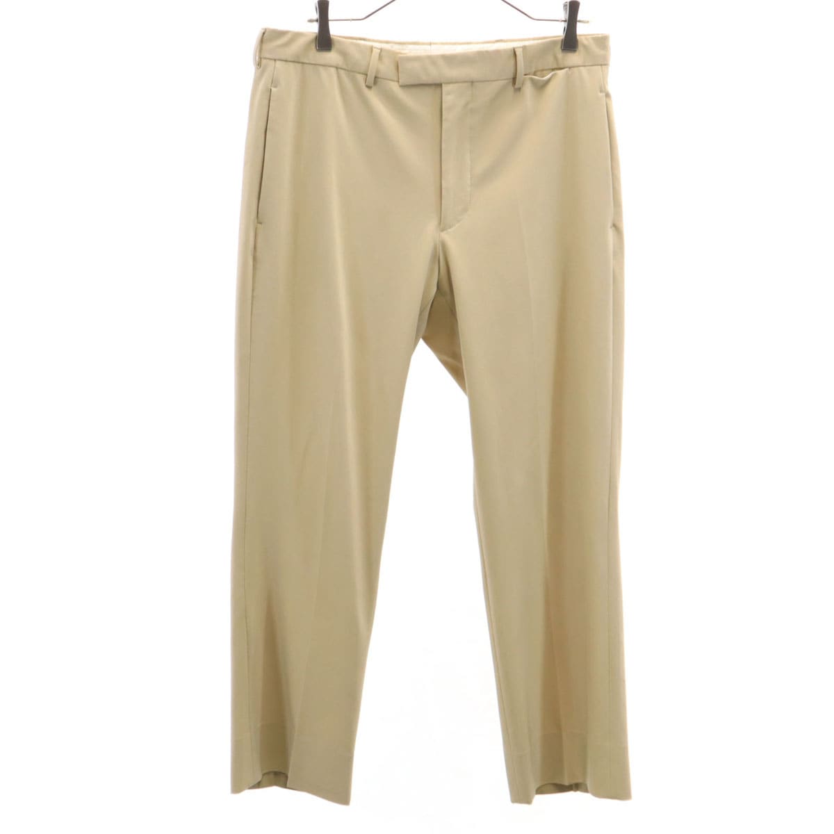 イタリア製 スラックスパンツ 48 ベージュ メンズ 古着