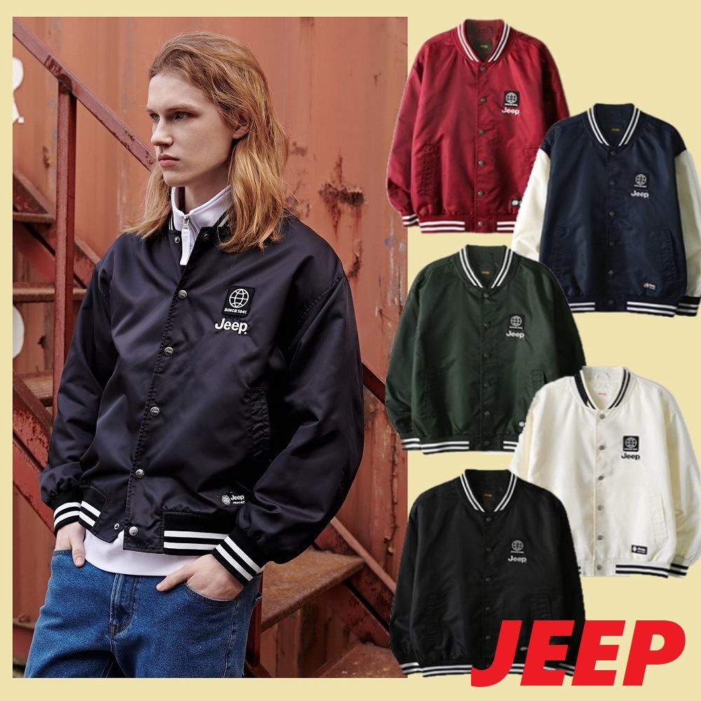 [JEEP] 23S/S [韓国人気] A1 YOKO Stadium Jacket [5色]