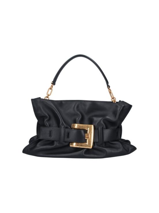 BALMAIN Women Shoulder Bags GN0KK990LSAX0PA Black