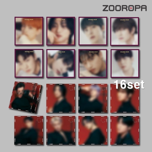[DIGIPACK VER/16종세트] 에이티즈 ATEEZ GOLDEN HOUR Part 1 2