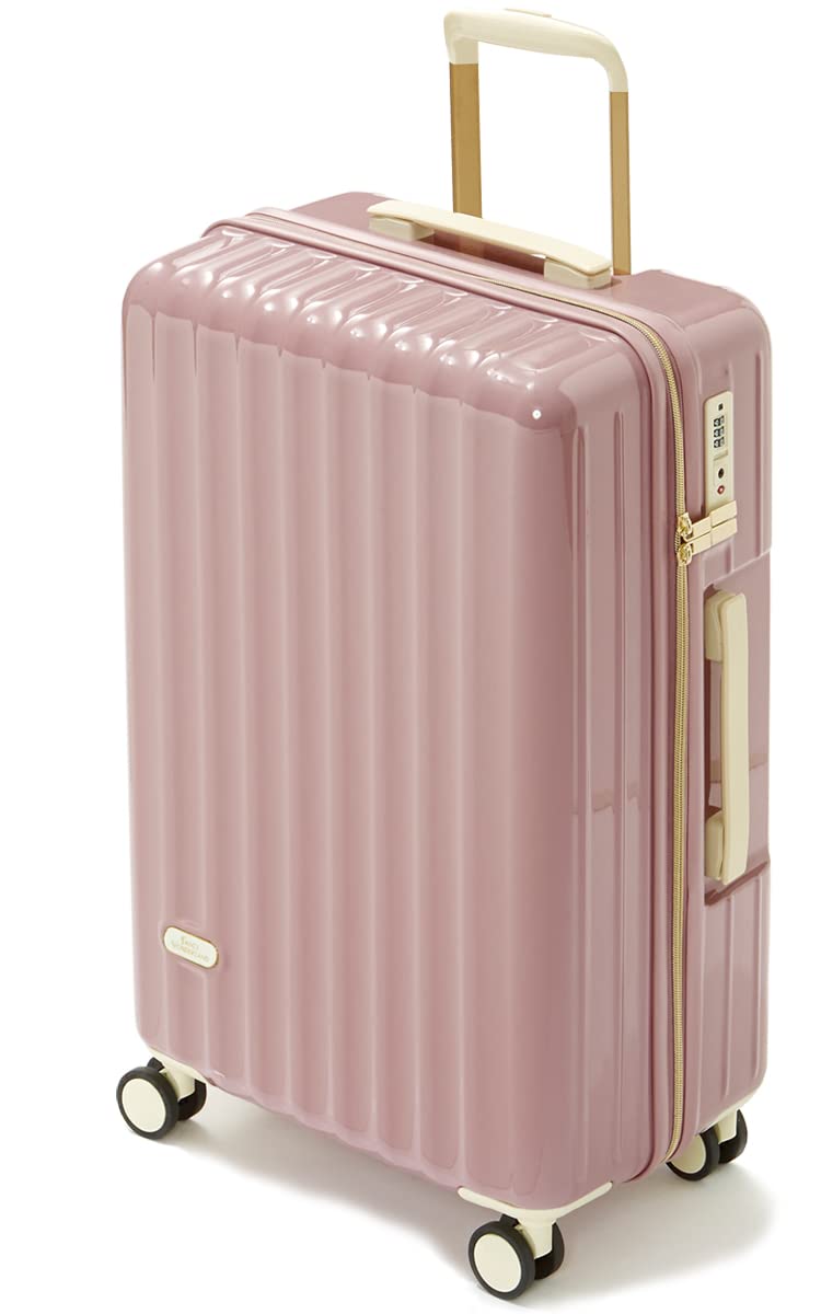 fancywonderland スーツケース キャリーケース キャリーバッグ 機内持ち込み 超軽量 大容量 TSAロック 旅行 s m l サイズ (チェリーピンク, sサイズ)