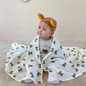 乳幼児の赤ちゃんの綿糸の毛布,子供のの薄いエアコンの部屋の小さな布団,赤ちゃん用寝袋,ベビー服,ベビー抱っこ布団