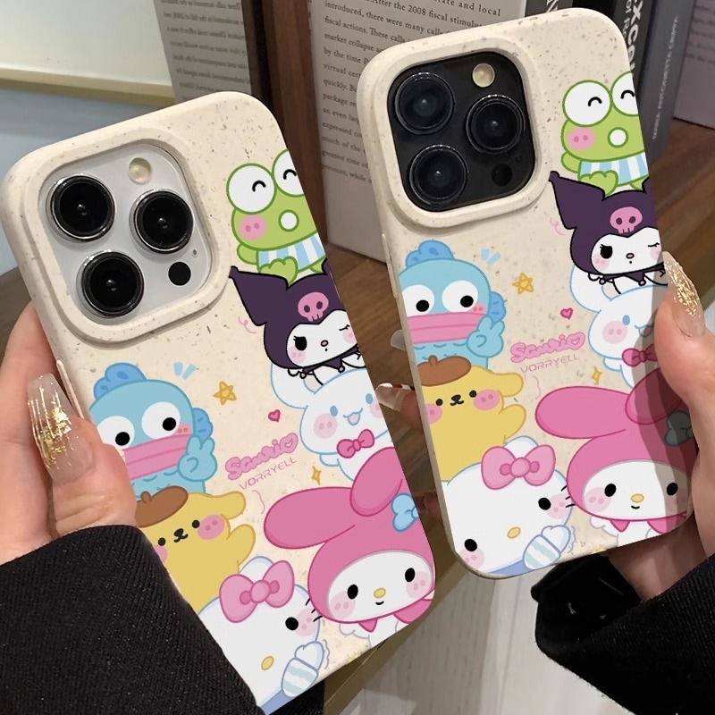 Apple 15promax フロストウィートシェル新しい Iphone14promax 漫画 12 Xiaomi 女性用 Vivooppo アンチフォール 11 携帯電話ケース