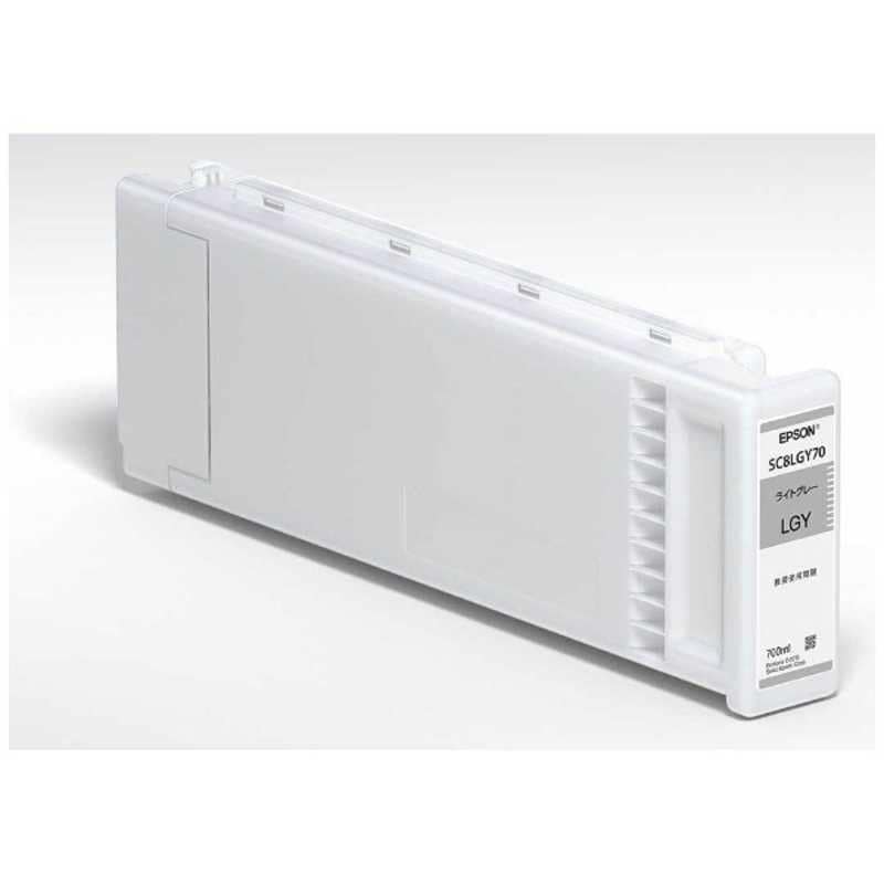 エプソン　EPSON　純正プリンターインク SureColor ライトグレー　SC8LGY70