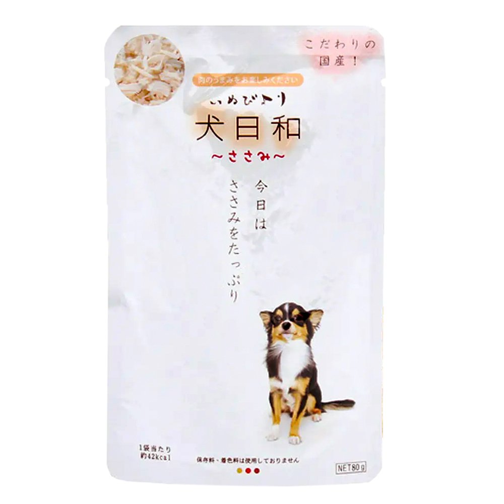 わんわん　犬日和　レトルト　ささみ　８０ｇX６０袋　ドッグフード　わんわん　犬日和　パウチ　ＣＲＣ45―08―84―00―00