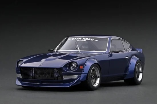 ignitionモデル 1/18 Nissan Fairlady Z (S30) STAR ROAD Blue【IG3116】 ミニカー IG3116 ニッサン フェアレディZ/S30 スターロード