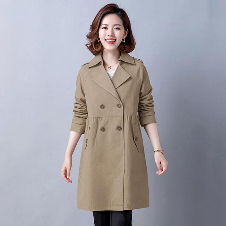 大人の魅力 レディースコート　チェスターコート　女性　スプリングコート　トレンチコート　ミドル丈 春夏秋　ジャケット　アウター　通勤