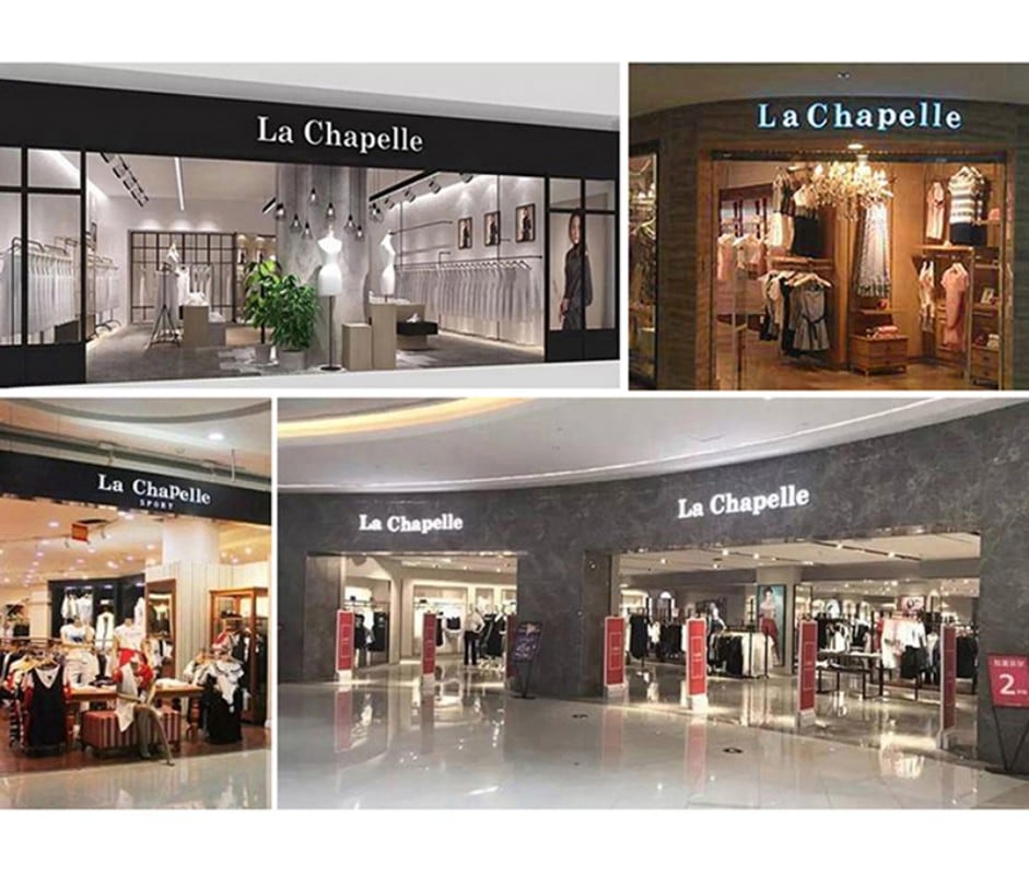 ラ・シャペル ホワイト スプリングデザイン ニッチトップ ストライプ ニットステッチ フェイクツーピースシャツ レディース 新ファッション