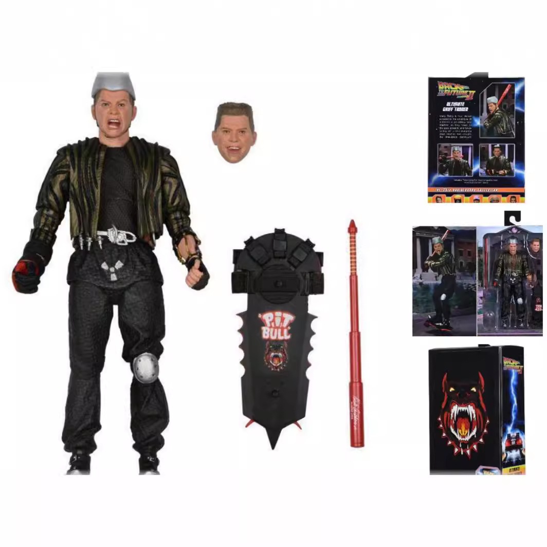 NECA バック・トゥ・ザ・フューチャー 2 グリフ ビッフ 7 インチ可動フィギュア