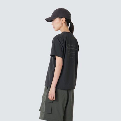 [26 S/S] シンテック 女性 レタリング 半袖 Tシャツ (S26MWSTS33)