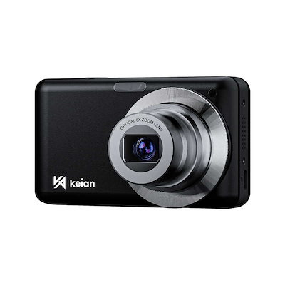 KEIAN　光学6倍コンパクトデジタルカメラ ブラック　KDC125-BK 12,002円