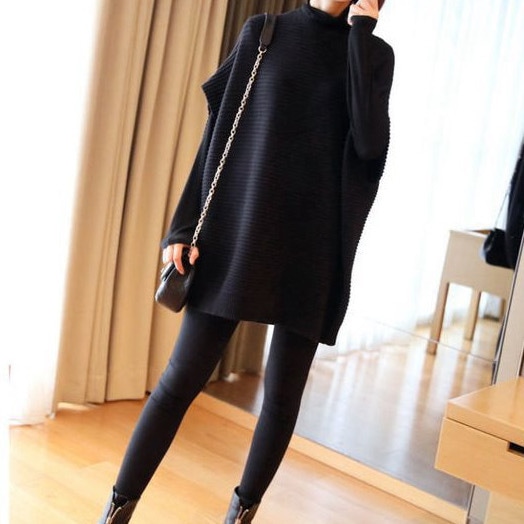 レディース トップス ニット セーター プルオーバー ベスト チュニック ロング ミディアム丈 ノースリーブ ドルマンスリーブ フレンチスリーブ ドロップショルダー ラウンドネック ワイド リブ