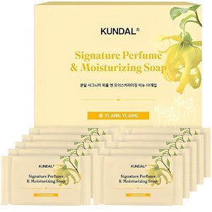 シグネチャーパフューム [保湿モイスチャーソープ] イランイランの香り 100g×10個