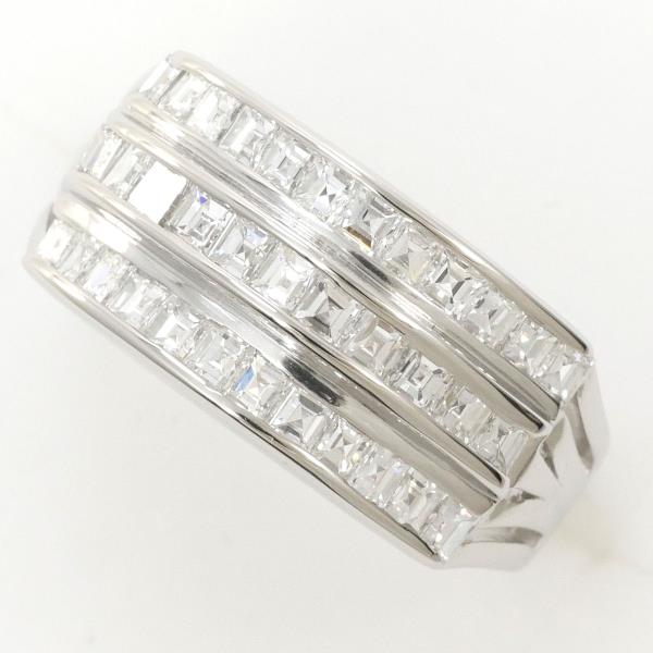 PT900 プラチナ リング 指輪 11号 ダイヤ 1.00 総重量約5.6g ジュエリー 中古