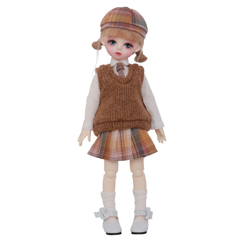 球体関節人形SD手作り関節人形Liss rita1/6 三姉妹JKセット新鮮な学生現物 BJDドール