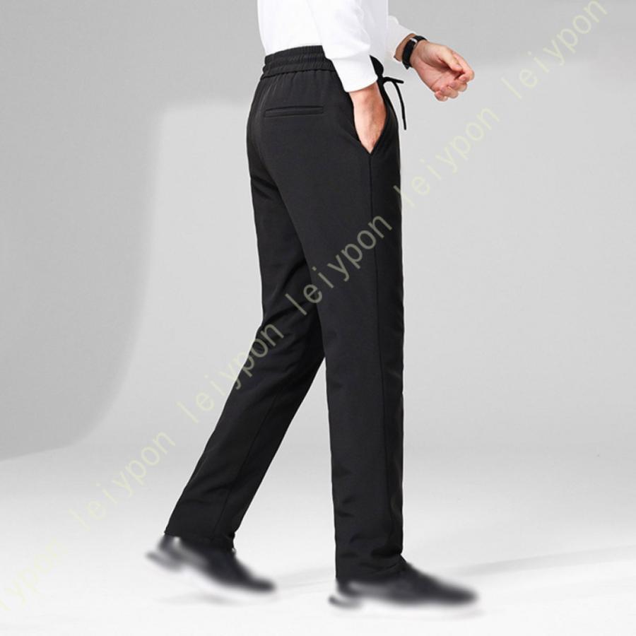 ダウンパンツ 暖パン メンズ 大きいサイズ 冬用 おしゃれ ダウン パンツ ロングパンツ フェザー 冬 厚手 防寒 暖かい ゆったり ズボン イージーパンツ