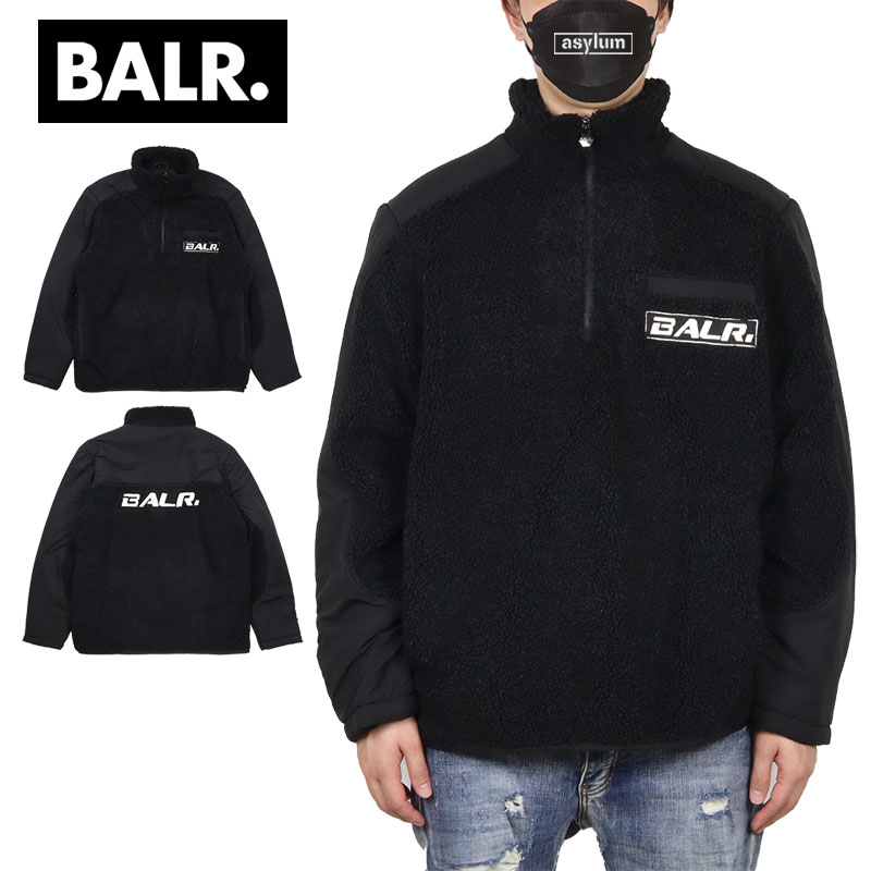 ボーラー ジャケット BALR. フリース ハーフジップ メンズ レディース ブランド 大きいサイズ おしゃれ 黒 balr064 ブラック M L XL 24,473円