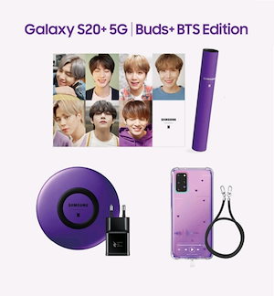 Galaxy S20+5G BTS Edition、ワイヤレス充電器 Amazon.co.jp: Galaxy S20+ 5G BTS SM-G986N 256GB Galaxy Buds+