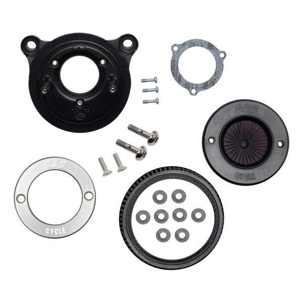 エアスティンガーステルス エアクリーナー アルミリング ナチュラルフィニッシュ 170-0715A