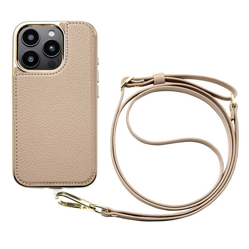 CCCフロンティア　Cross Body Case Duo for iPhone 16 Pro (greige)　UNICSIP24MP2CBGG 5,152円