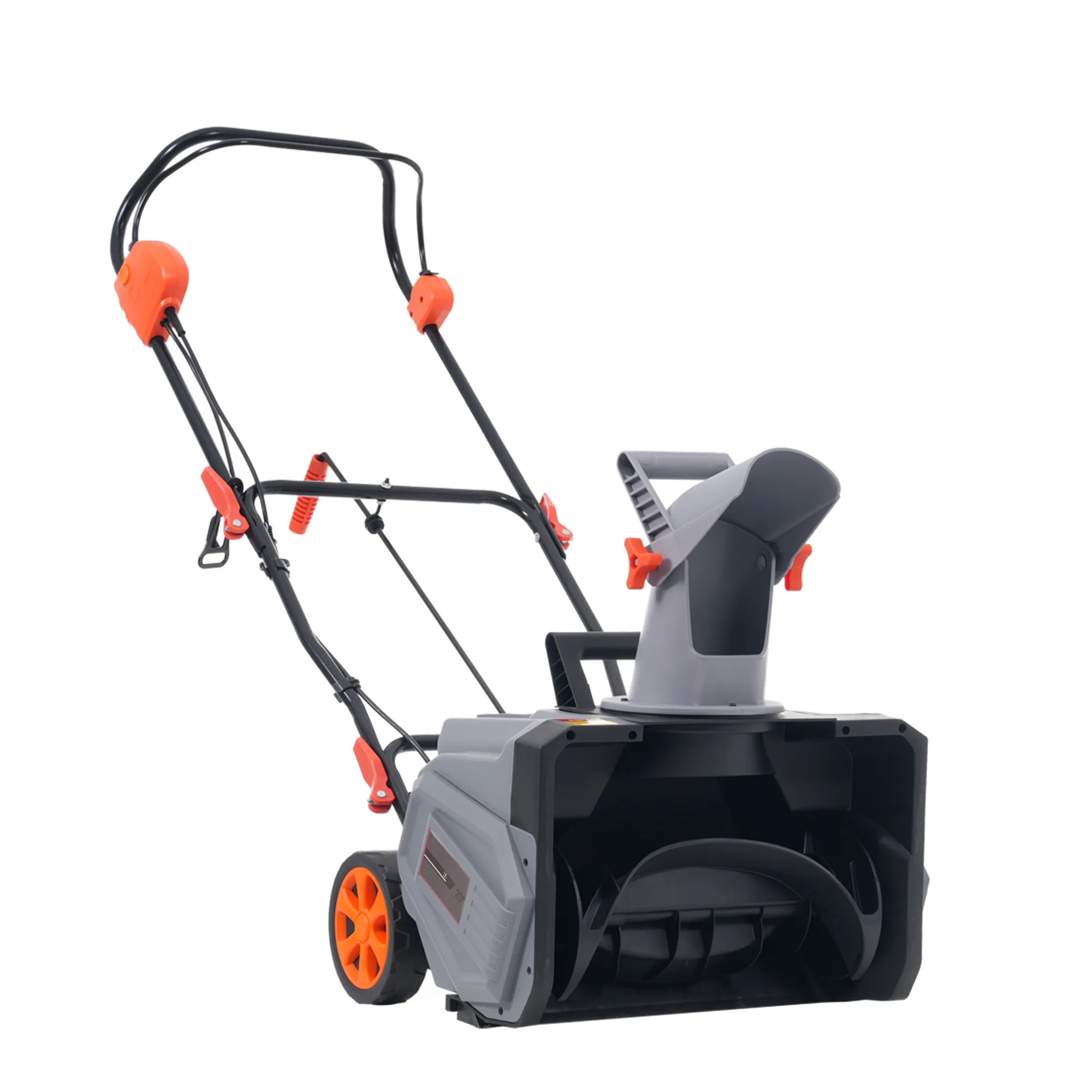 【最短即日出荷】新作 除雪機 大型 家庭用 軽量 除雪幅46cm 除雪高27cm 10M電源ケーブル グレー-235