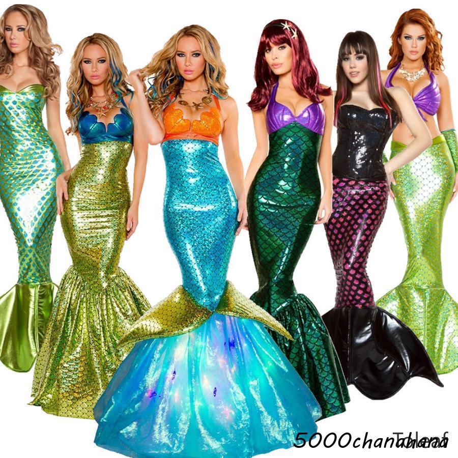 [本日のセール]大人向け衣装女性向けマーメイドマーマンにんぎょmermaidmermaid洋服仮装コスプウィレデースル