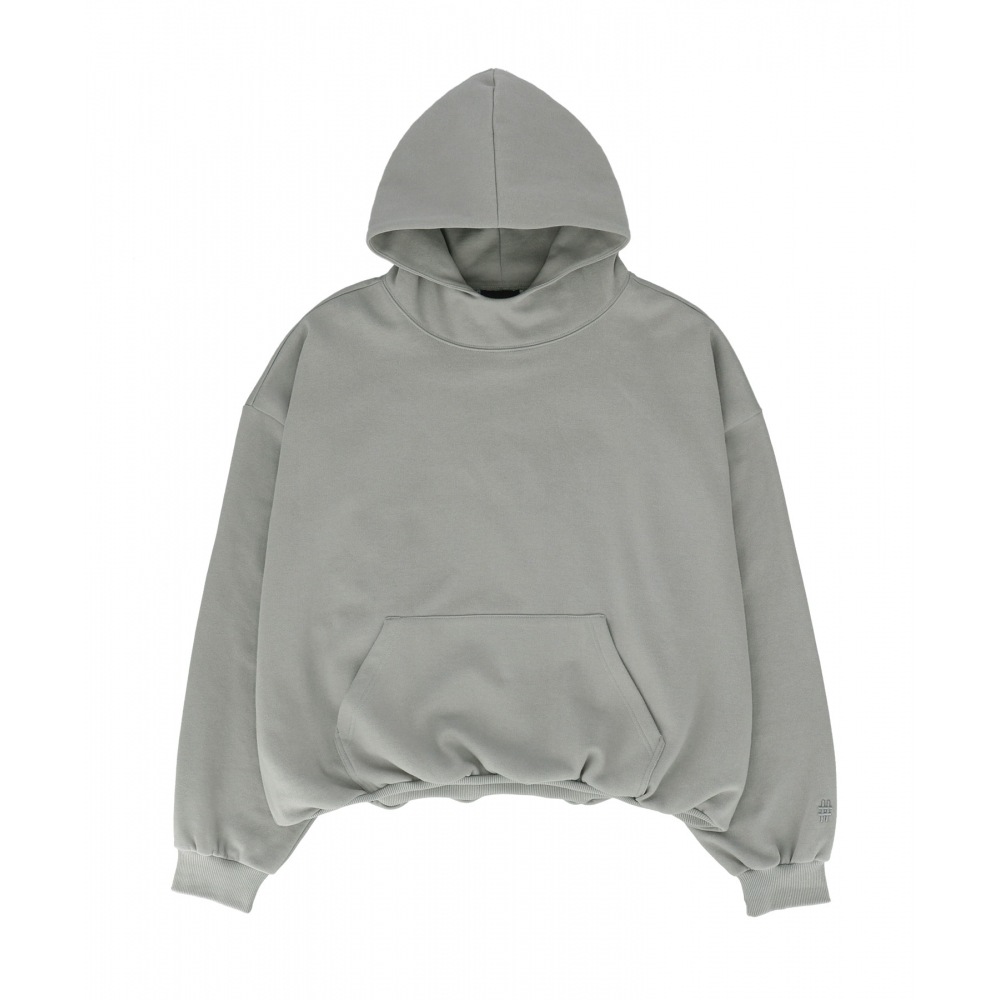 BEENTRILLエンジニアメッシュライニングスーパーフィットフードティー（グレー）