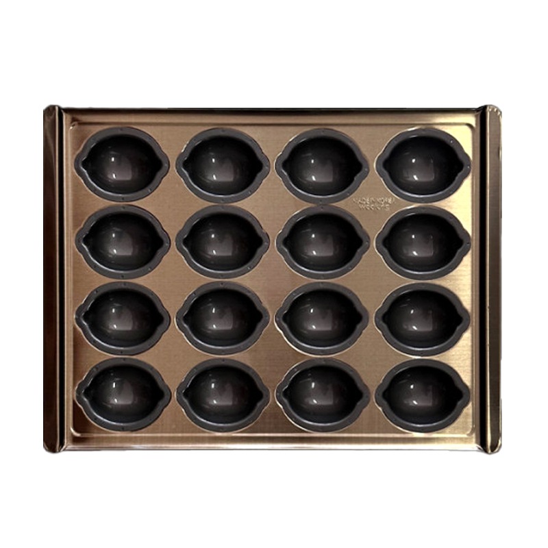 [SILPAP GOLD] シルポップゴールド UNOVE レモン型 16個取り