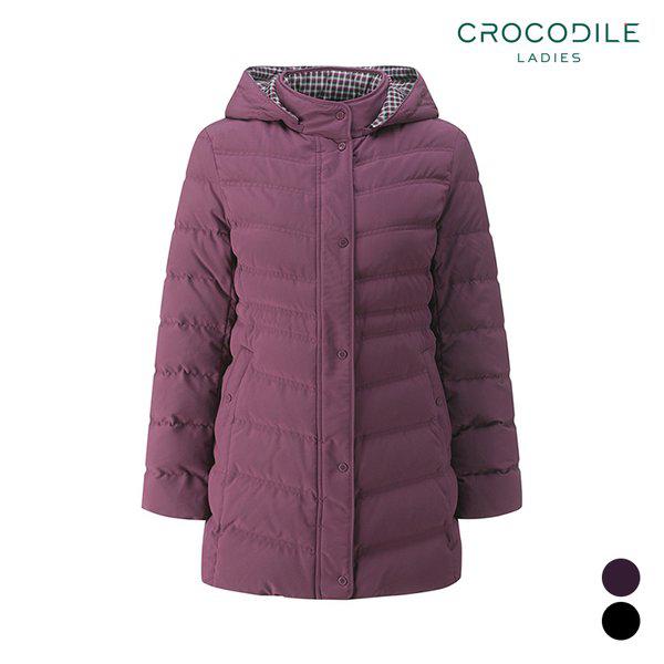 フード配色ダックダウンパディングジャンパー_CLAWDW903