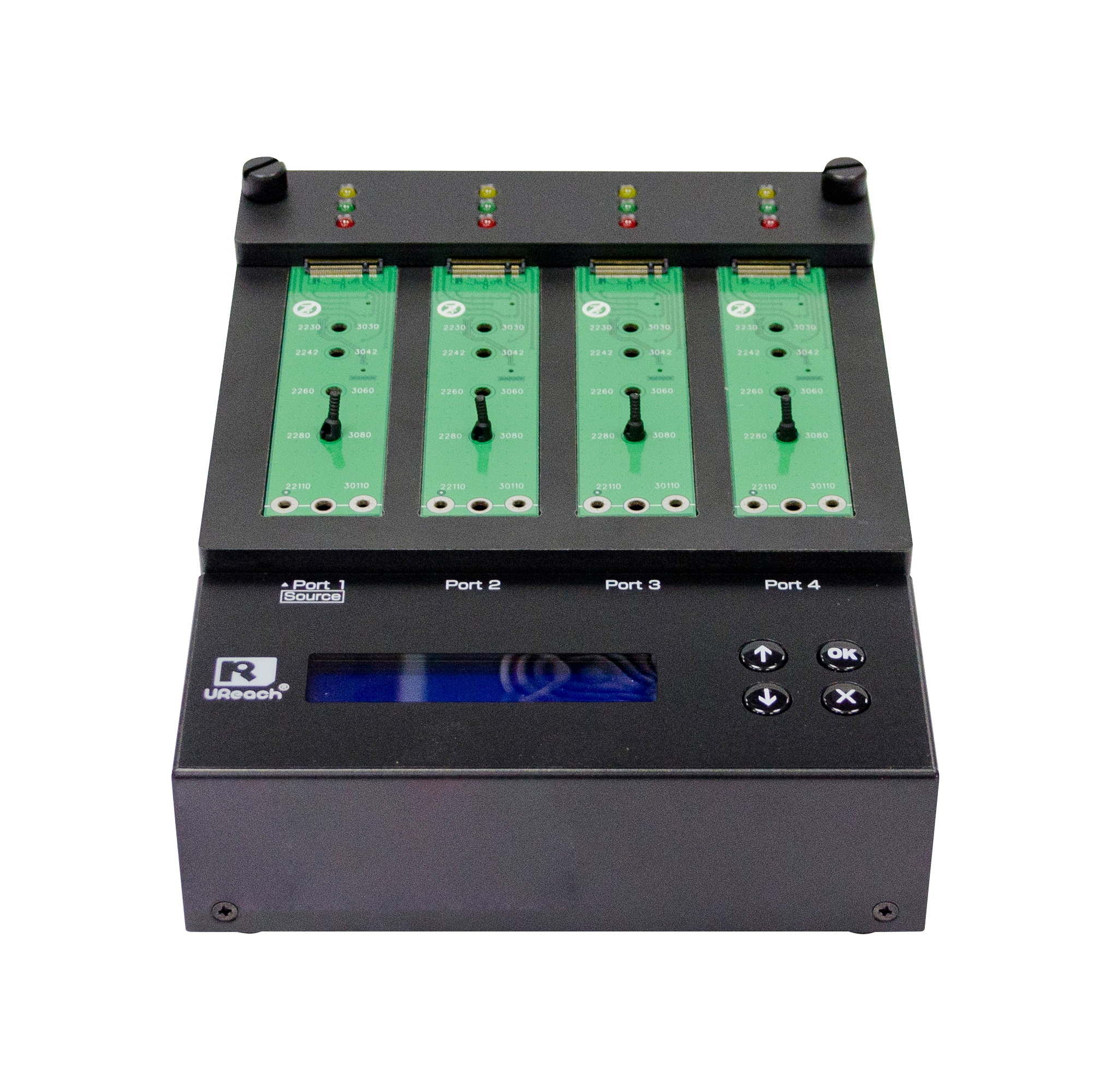 4ポート M.2 SSD NVMe デュプリケータ NV-BMS4 - NV-BMS4