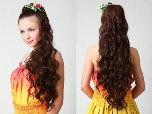 フラロングナチュラルストレート耐熱ナチュラルカラー