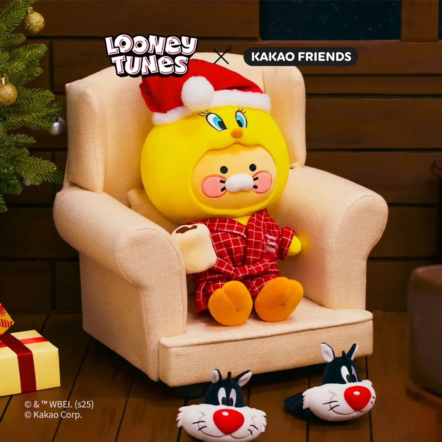 [公式] LOONEY TUNES x KAKAO FRIENDS Collaboration TWEETY WITH CHOONSIK DOLL