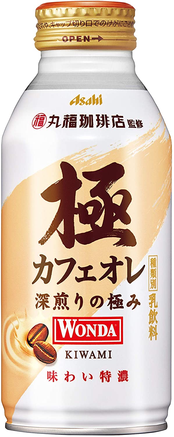 最新作の ワンダ アサヒ飲料 極 370g24本 ボトル缶 カフェオレ 特濃 その他 - qualitygb.do