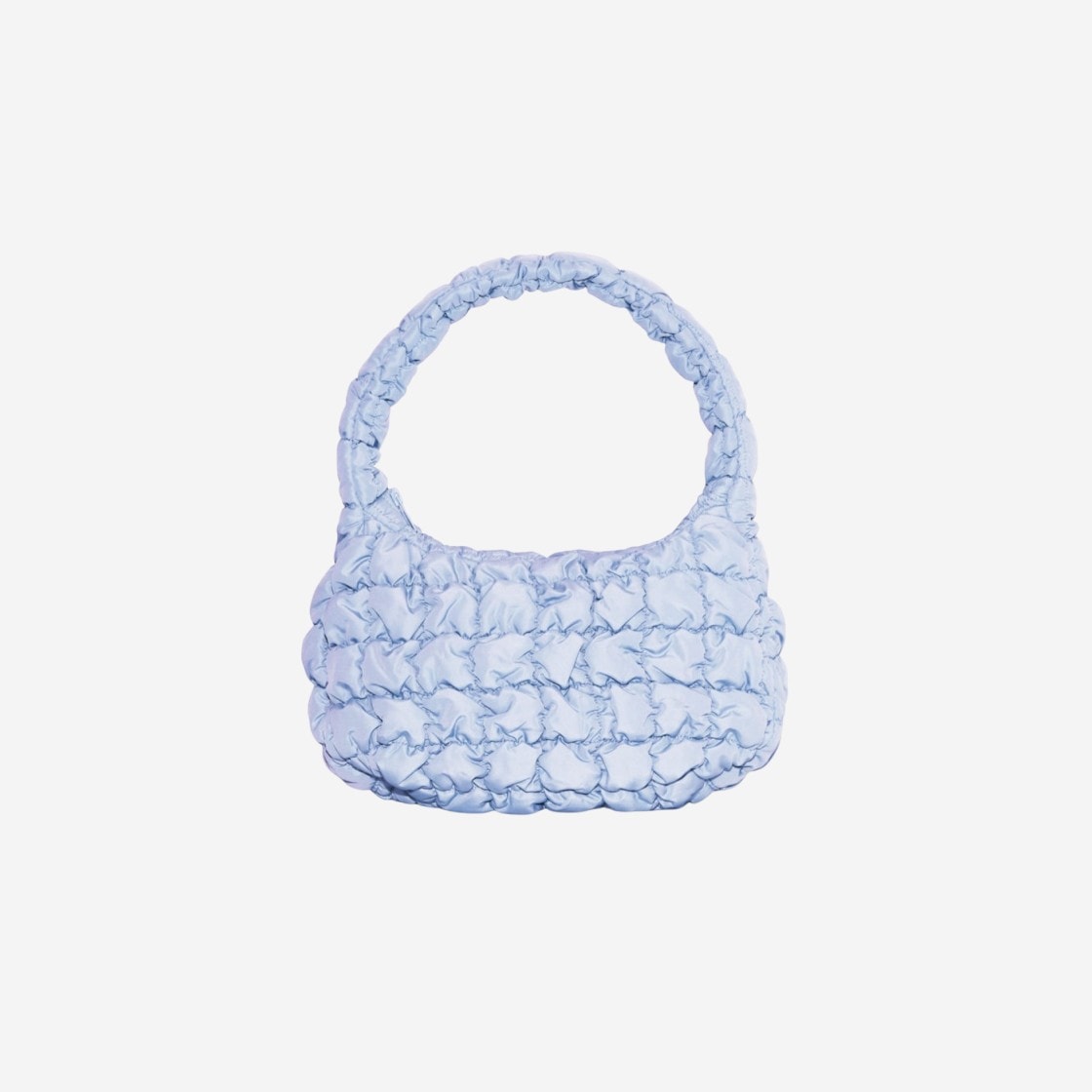 【COS】 QUILTED MINI BAG : LIGHT BLUE