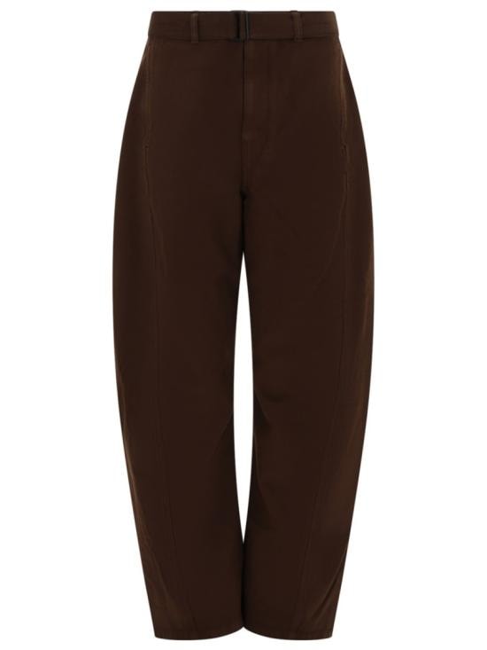 LEMAIRE Women Pants PA326 LD1068BR423 Black