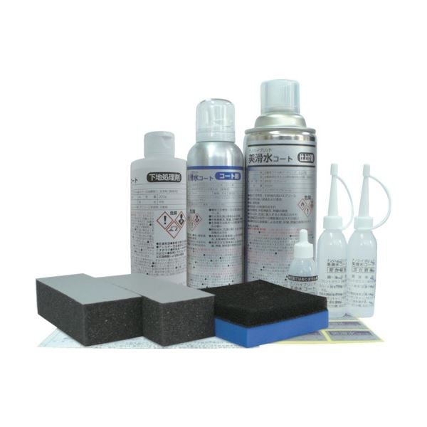 横浜油脂工業 美滑水コート（ウィンドウ撥水コーティング剤） BZ64 1セット