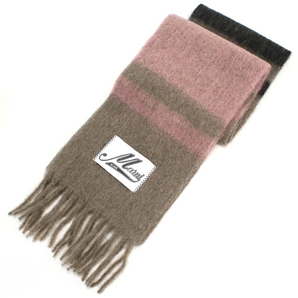 マフラー SCMC0122Y0 UAW037 STC68 ピンク系 ブラウン系