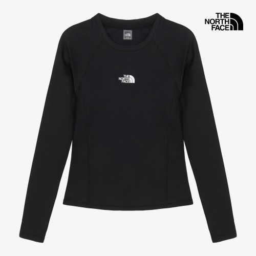 노스페이스 여성 에센셜 긴팔 래쉬가드 블랙 NT7TS31A