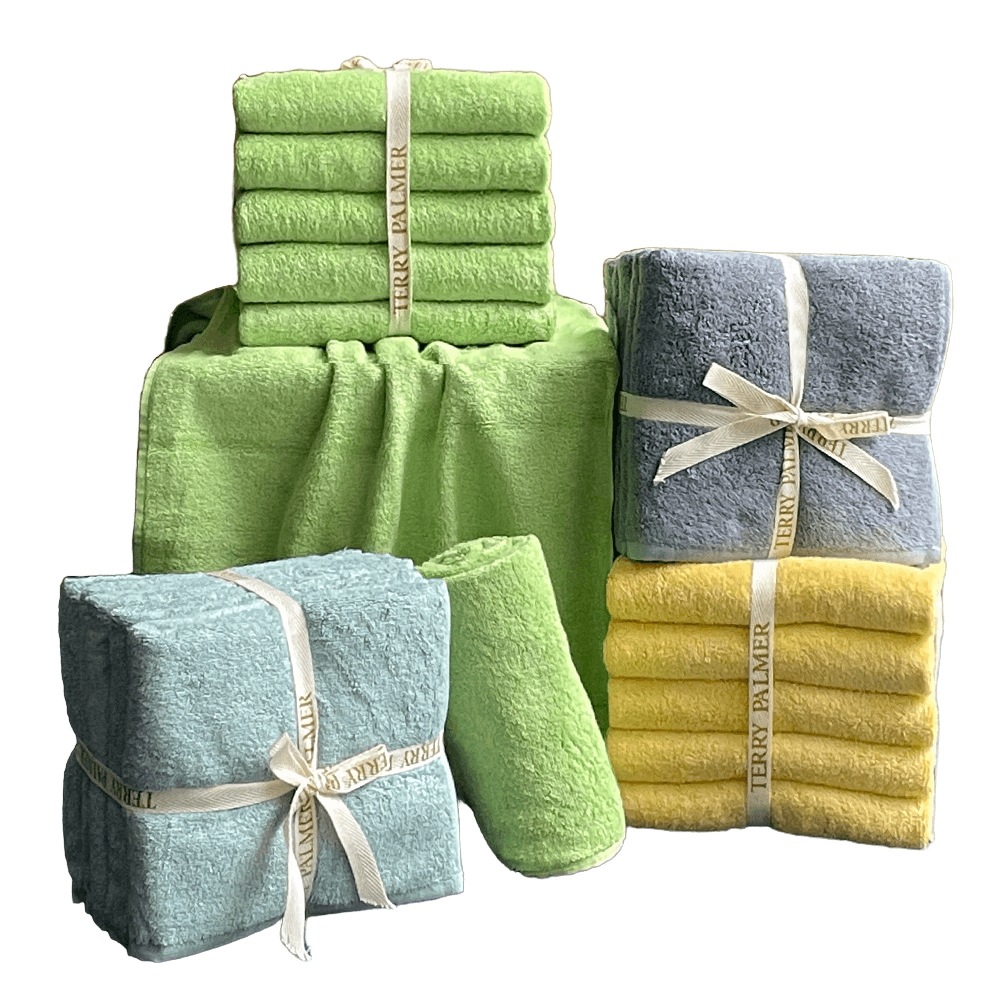 テリーファーマー 180g 竹 天然バンブー ホテルタオル 10枚 タオル タオルセット