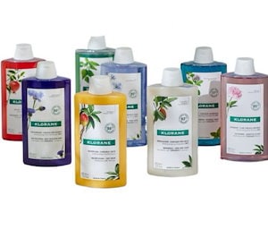 KLORANE クロランシャンプー400ml (キニン/ピオニー/ガランガ/マンゴー/アクアミント/シトラス/ザクロ)のうち1つ選択