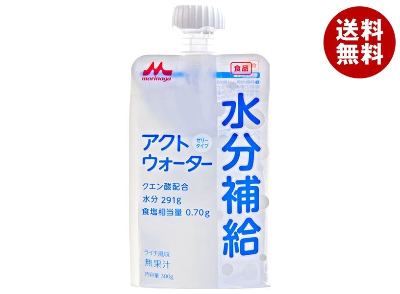 森永乳業 アクトウォーター 300gパウチ×24本入×(2ケース)