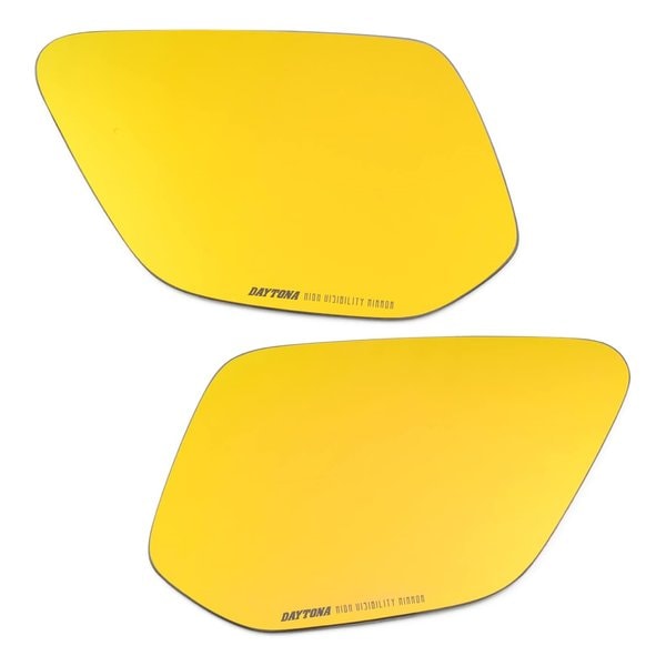 ハイビジミラー 貼り付けタイプ YZF-R25など 広角 ゴールド 29723