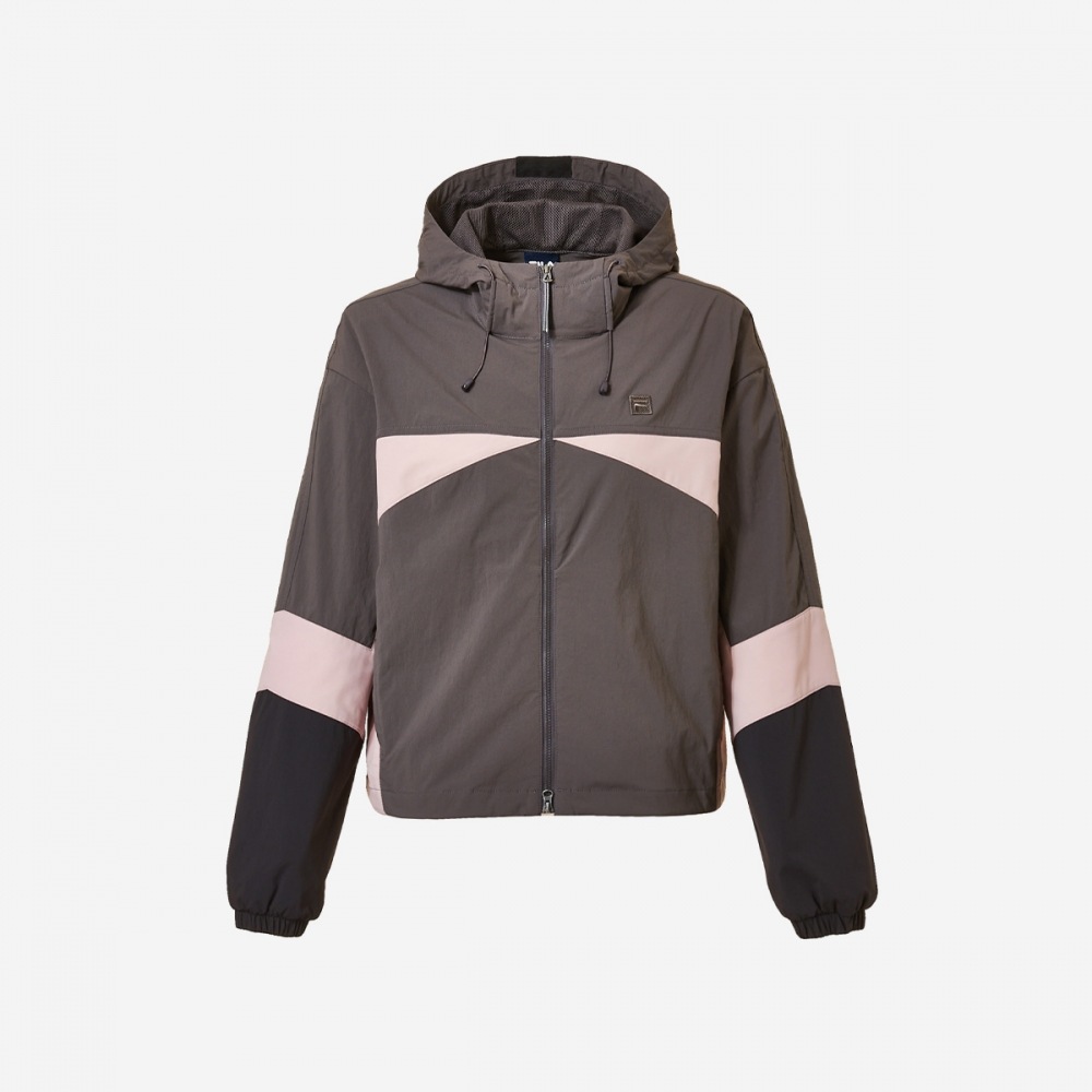 フィラウーマンカラーブロックウィンドブレーカー FS2JKG3153F-BCF