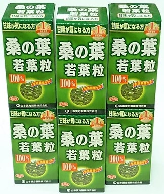 ［6個セット］　桑の葉粒100%　280粒入り　６個