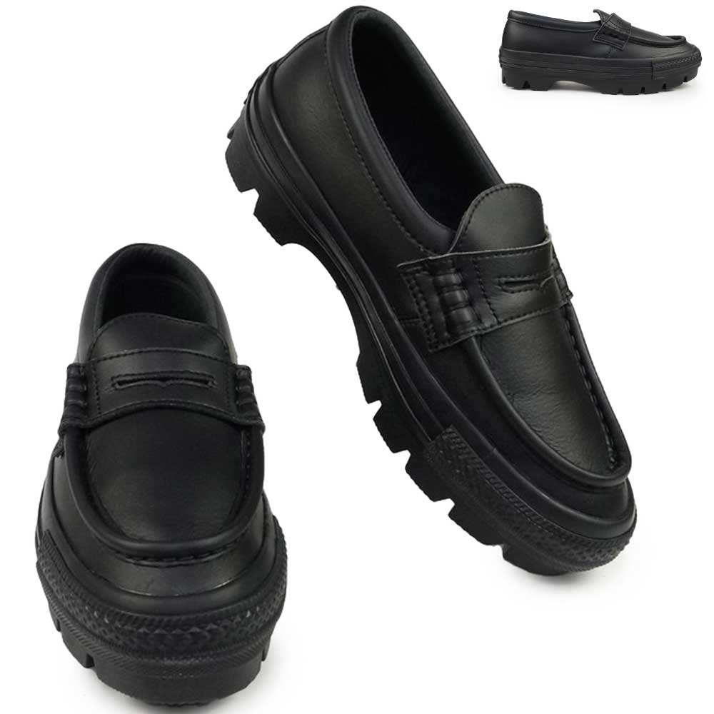 オールスター チャンク ローファー ラグソール ローカット 厚底 スニーカー メンズ レディース