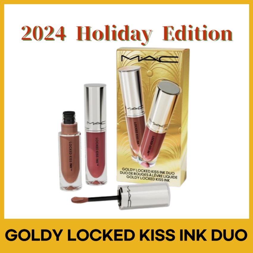 [MAC][クリスマス コフレ 2024]ゴールディロックドキスインクデュオ2024 Holiday Edition /プレゼント用