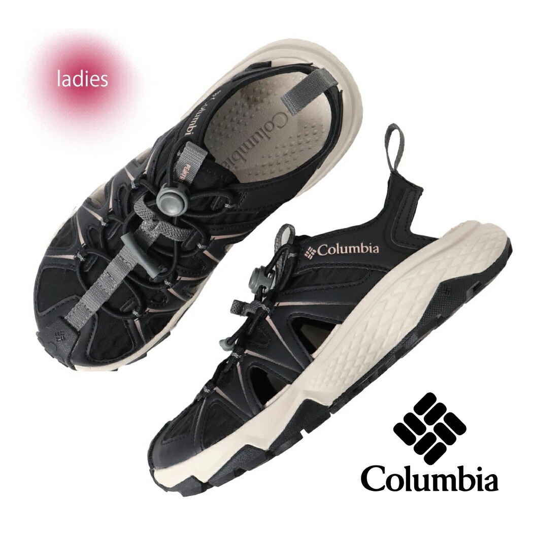 Columbia コロンビア ウィメンズ ピークフリーク シャンダル W PEAKFREAK RUSHSHANDAL BLACK ( 黒 レディース サンダル SANDAL BL0341-010 )